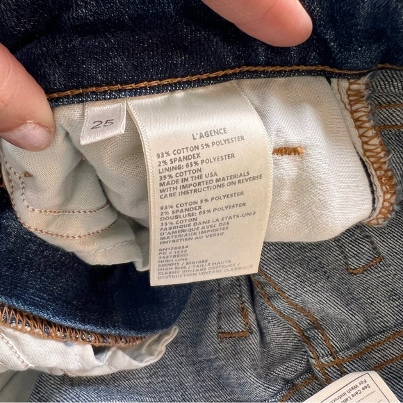 L’agence Luxury Jeans Size 25 - Picture 8 of 11